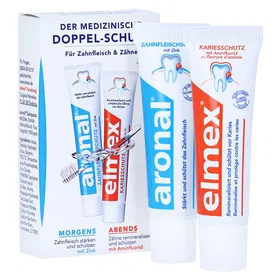 Elmex & Aronal med Zink Tandkräm 12ml 2-pack