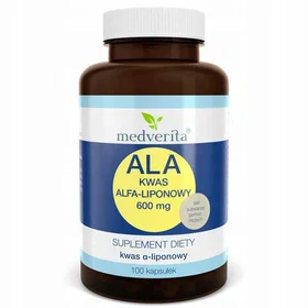 Medverita Acide Alpha Lipoïque 600mg 100 Gélules