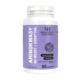 Noble Acides Aminés pour Cheveux + Kératine 60 Capsules