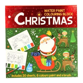 Wins Watercolours block Christmas