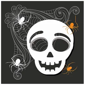 Festive Halloween Pappersservetter 33x33cm 2-pack