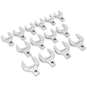 Siegen S01109 Crow's Foot Open End Spanner Set 14pcs