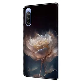 Pion Design PU Läder Magnetisk Etui för Sony Xperia 10 V