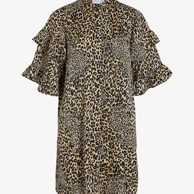 Vila Vikavas 2/4 Frill Kjole