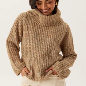 Selected Knit Split Roll Cardigan (Dam)
