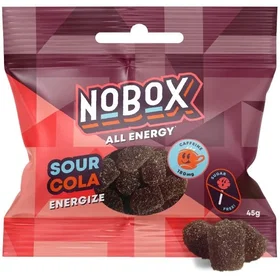 NoBox Sur Cola med Koffein & Vitaminer 45g