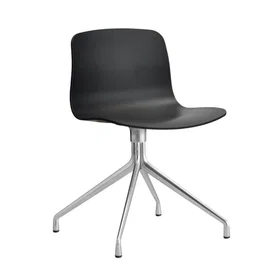 Hay AAC 10 Spisebordstol Polished Alu. & Black 2.0