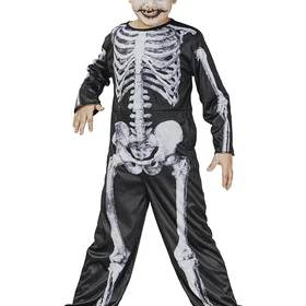 RIO 5701719428653 Skelet/clown Kostume (Børn)