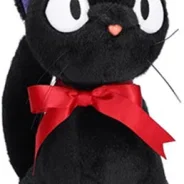 Studio Ghibli Jiji Sitting Cat 32cm