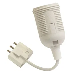 Grunda 204420955 Lamp Holder E27 DCL 2POL 10CM