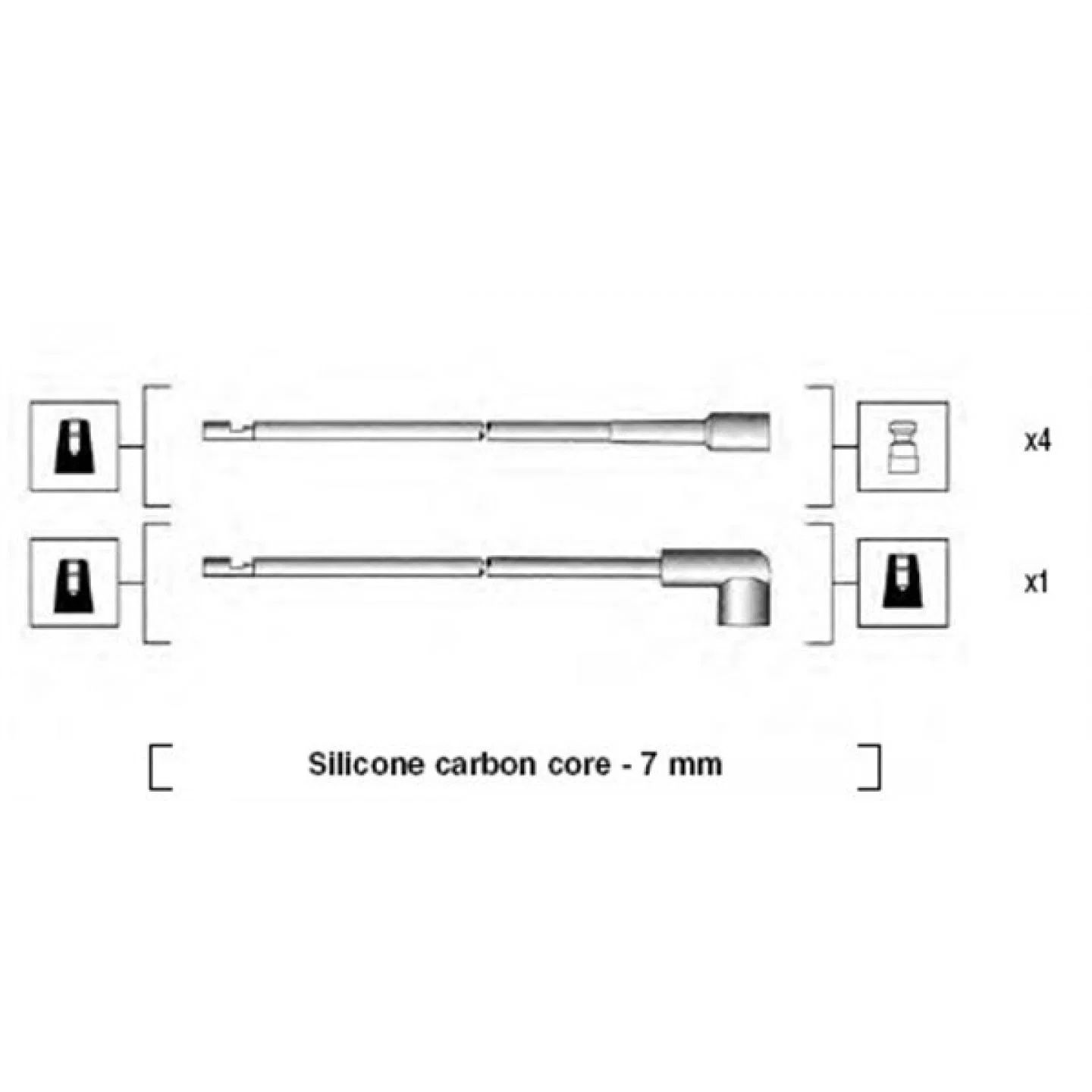 Magneti Marelli Ignition Cable Set 941044110501