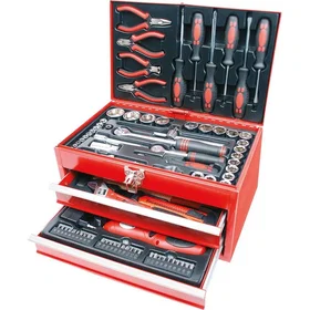 Brüder Mannesmann M29066 Mekaniska verktygssats 155pcs