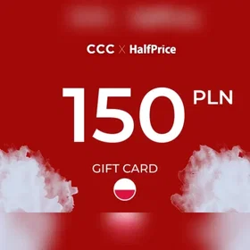 CCC x HalfPrice Gavekort 150 PLN