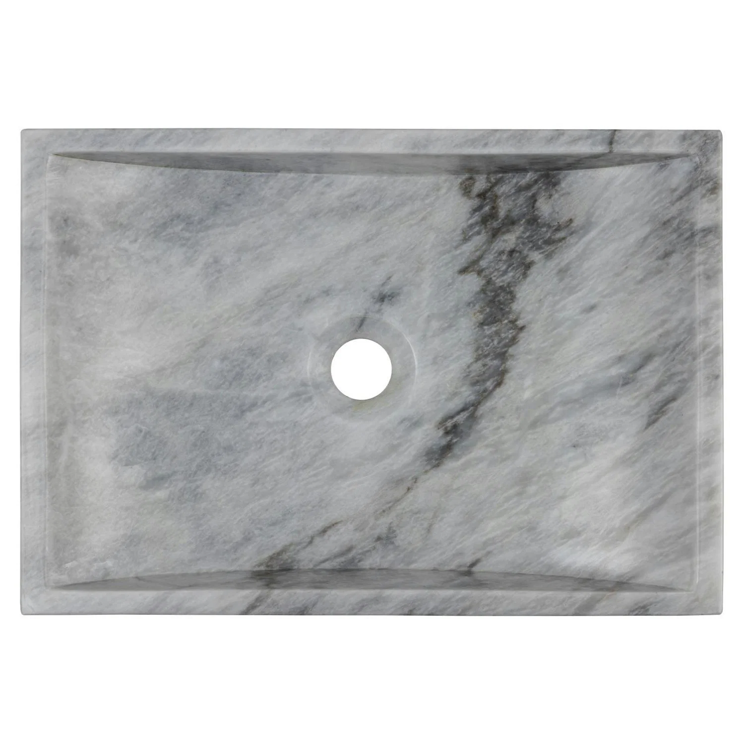 GemLook GL424 Bathroom Sink Marble Grey 500mm GL424