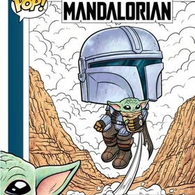 Insight Editions Star Wars The Mandalorian Offisielle Funko Pop Fargeleggingsbok