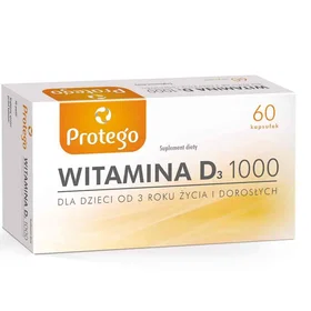 Protego Vitamine D3 1000IU 60 Gélules