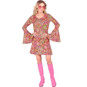 Widmann 17650 The 60s Fashion Paisley Dress