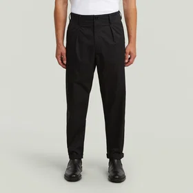 G-Star Raw Plisserade Avslappnade Taperade Chinos (Herr)
