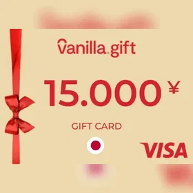 Vanilla Visa Gavekort 15000 JPY