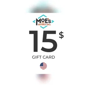 Moe’s Southwest Grill Gavekort 15 USD
