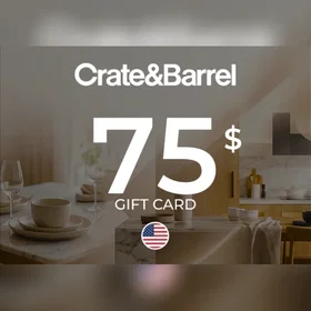 Crate and Barrel Gavekort 75 USD