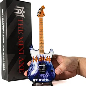 DEF Mini Guitar Replica Collectible 0850082584703