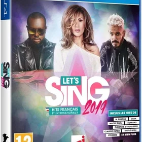 Let's Sing 2019 (French Edition) (PS4)