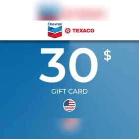 Chevron and Texaco USA Gavekort 30 USD