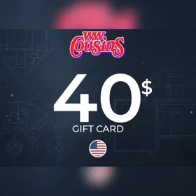 W.W. Cousins Gift Card 40 USD