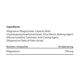 ESN Magnesium Bisglycinate 194mg 120 Capsules
