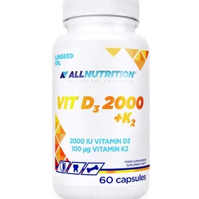 Osavi Vitamin D3 + K2 2000IU 60 Softgels