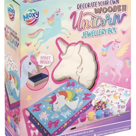 Moxy DYO Träenhörnings Smyckesskrin