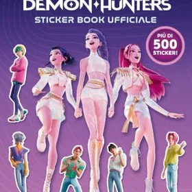 Mondadori KPop Demon Hunters klisterbok officiell färgad utgåva