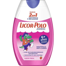 Licor Junior Jordbær Tannkrem 75ml