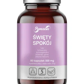 Panaseus Sacred Peace 500mg 50 Capsules