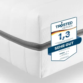 Sleepneo Matelas Ferme Mousse Froide 7 Zones 90x190cm