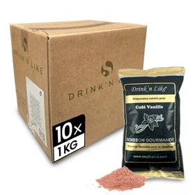 Drink'n Cappuccino Boisson Soluble Noisette 10 Kg