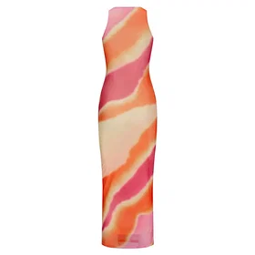 Jack & Jones Elina Sl Slim Sleeveless Long Mesh Dress