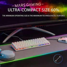 Mars Gaming MK60WBRUS Mécanique 60% (US)