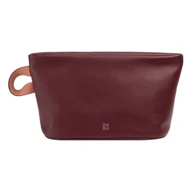 DuDu Fuerteventura Leather Cosmetic Bag 28cm