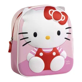 Northix Hello Kitty 3D Backpack 28cm