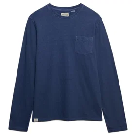 Superdry Bomull Linne Ficktröja (Herr)