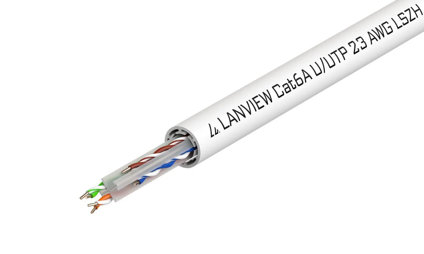 Lanview U/UTP Cat6a Network Cable 500m