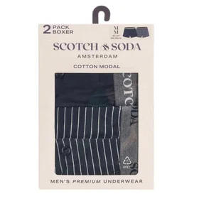 Scotch & Soda Modal Knit Boxers 2-pack