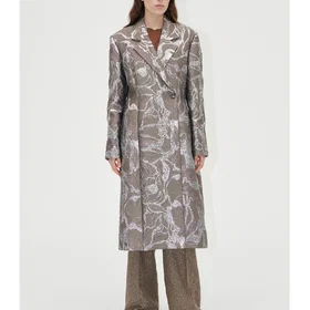Stine Goya Straight Long Sleeve Coat (Women's)