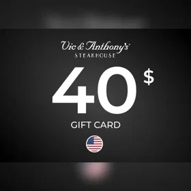 Vic & Anthony's Gavekort 40 USD
