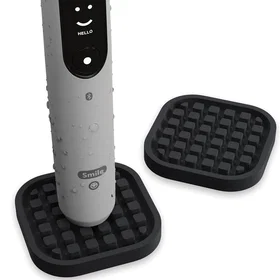 Albert Support pour brosse à dents en silicone blanc
