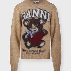 Ganni Bamsen Genser (Dame)