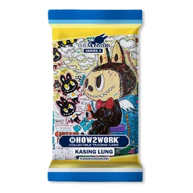 Arcade How2Work The Monsters Series 3 Samlekort Booster Pack (1 Pack)