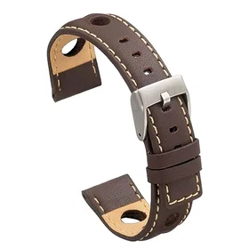 Diloy Rally Racing Bracelet en cuir perforé 20mm